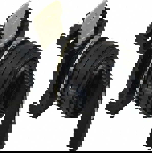 Selector Switch Only: 2 Positions, Maintained (MA), Black Lever